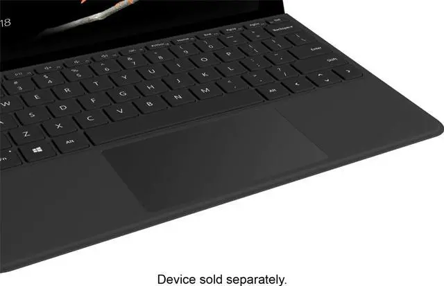 Alt view image 5 of 8 - Microsoft - Surface Go Type Cover - Black