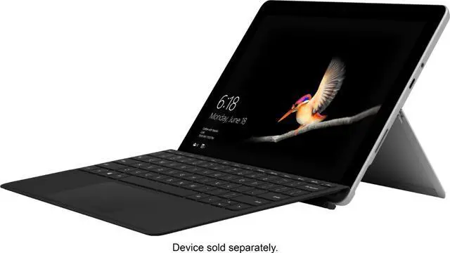 Alt view image 4 of 8 - Microsoft - Surface Go Type Cover - Black