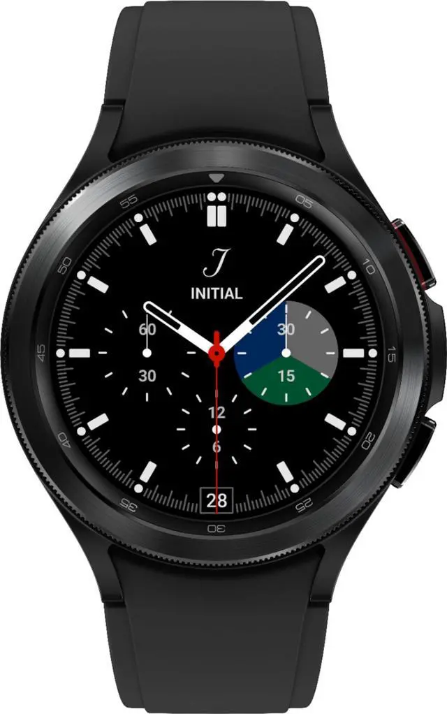 Alt view image 3 of 15 - Samsung SM-R890NZKAXAA Electronics Galaxy Watch 4 Classic 46mm Smartwatch with ECG Monitor Tracker, Black