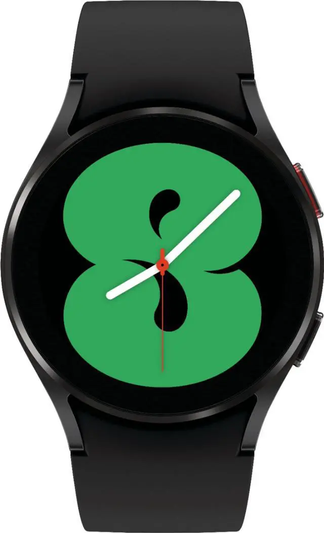Alt view image 2 of 13 - Samsung SM-R865UZKAXAA Galaxy Watch4 Aluminum Smartwatch 40mm LTE - Black