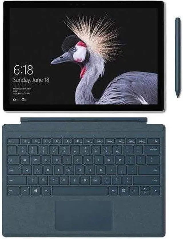Alt view image 5 of 5 - Microsoft Surface Pro Intel Core i5-7300U 8GB Memory 128 GB SSD Intel HD Graphics 620 12.3" 10 point multi-touch 2736 x 1824 Detachable 2-in-1 Laptop Windows 10 Pro 64-Bit KJS-00001
