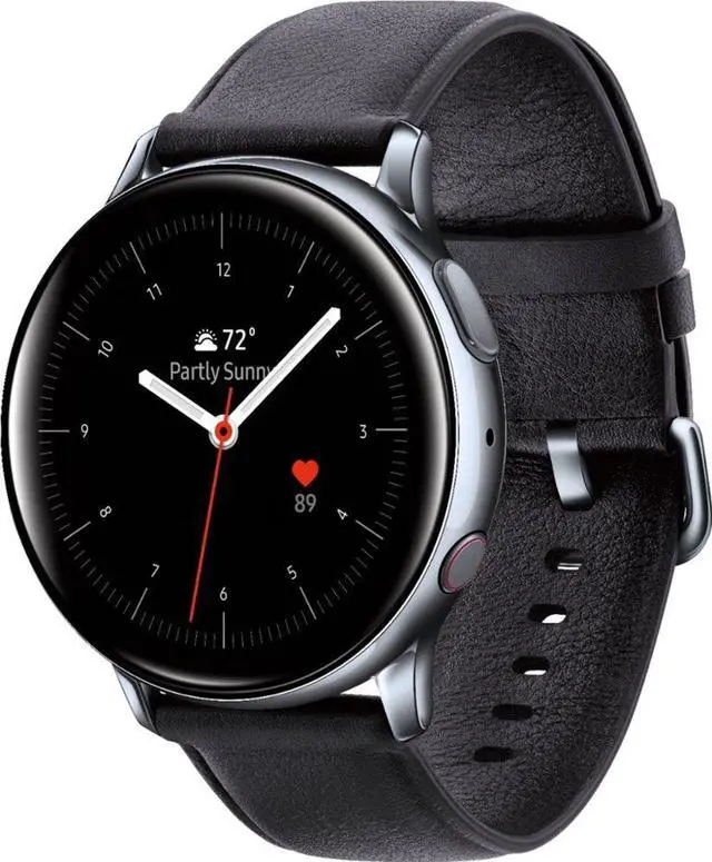 Alt view image 7 of 10 - Samsung sm-r835ussaxar Galaxy Watch Active 2 SS 40mm Silver LTE