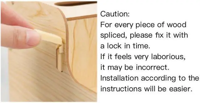 Alt view image 5 of 7 - WEI&WEN Wooden Office Desk Organizer Set, Home Office Supply Storage Rack