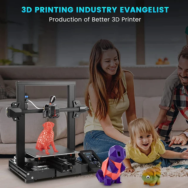 Creality Ender 3 V2 Neo 3D Printer Upgrade with CR Touch Auto Leveling ...