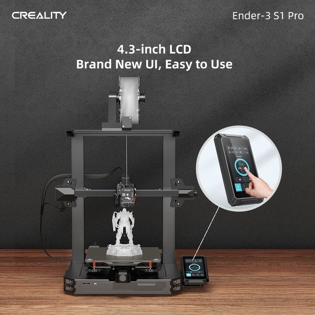 Creality Ender-3 S1 Pro 3D Printer Ender-3 S1 Upgrade with 300°C High ...