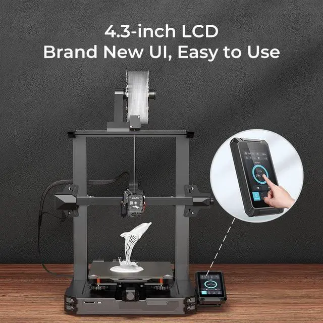Alt view image 5 of 6 - New Upgraded Official Creality Ender 3 S1 Pro 3D Printer with Sprite Direct Drive Dual Gear extruder and auto Leveling Support Multiple filaments
