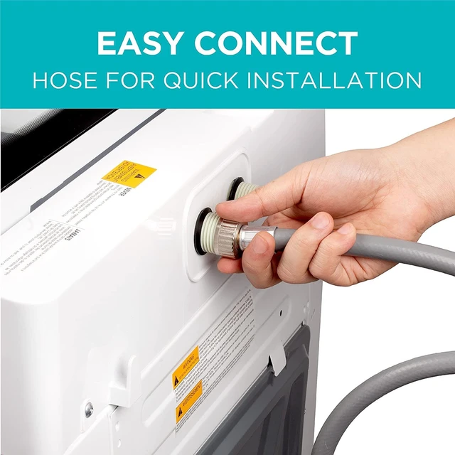 Alt view image 4 of 7 - BLACK+DECKER 3.0 Cu. Ft. Portable Washer, 26.5 lb. Capacity, BPW30MW, White