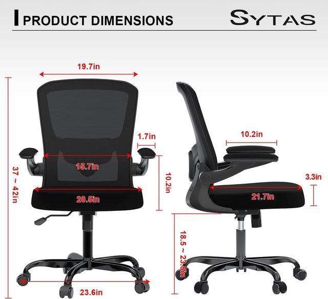 Sytas Ergonomic Office Chair, High Back Desk Chair Computer Task