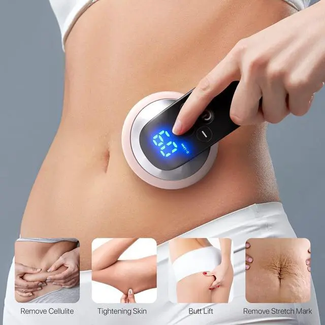 Alt view image 7 of 7 - Body Massager  Professional Handheld Massager  Cordless Electric Body Massager for Belly, Waist, Arm, Leg, Butt