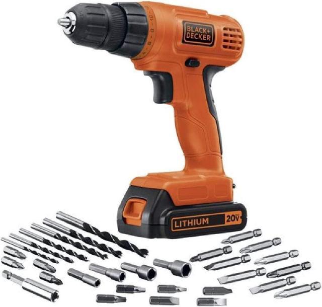 Black and decker drill driver deals set