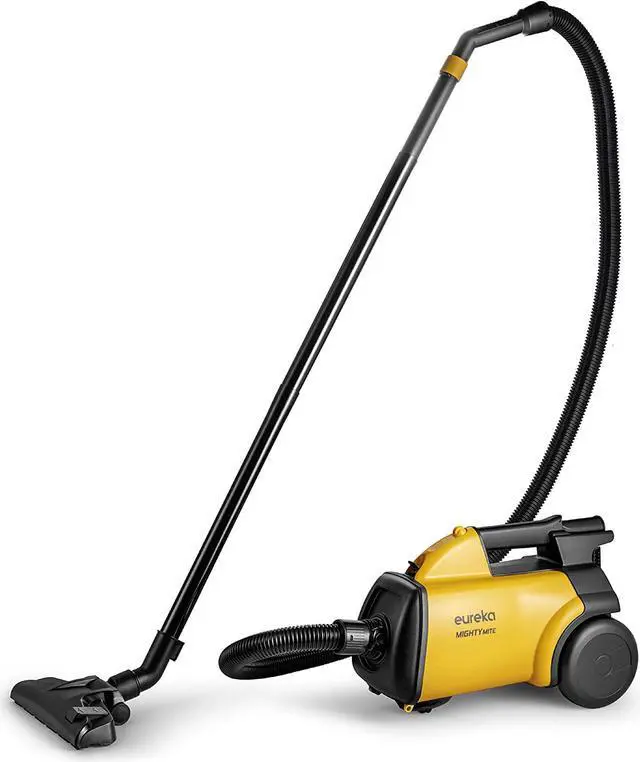 Main image of Eureka 3670M Canister Cleaner, Lightweight Powerful Vacuum for Carpets and Hard floors, w/ 5bags,Yellow