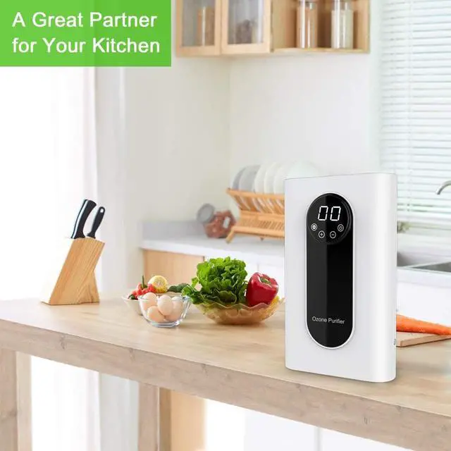 Alt view image 6 of 7 - Portable Ozone Generator,1000mg/h Multipurpose Ozone Machine for Air,Water,Food,Home,Office,Hunting