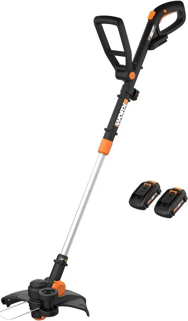 Main image of WORX 20V 12" 3-in-1 Cordless String Trimmer/Lawn Edger/Mini Mower, WG170 | Command Feed, Works for Small & Medium Lawns, 2 x 2.0Ah Batteries & Charger Included, PowerShare