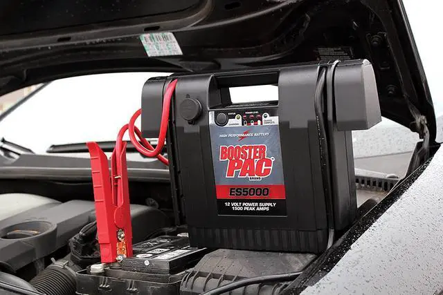 Alt view image 3 of 5 - Clore Automotive Booster PAC ES5000 1500 Peak Amp 12V Jump Starter