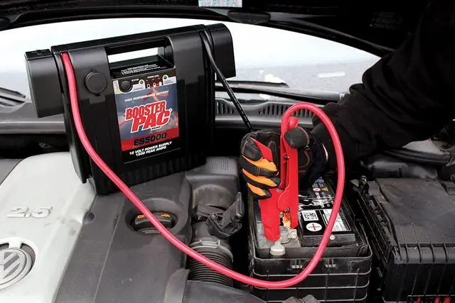 Alt view image 4 of 5 - Clore Automotive Booster PAC ES5000 1500 Peak Amp 12V Jump Starter