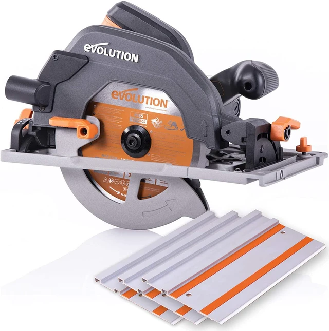 Main image of R185CCSX Multi-Material Circular Track Saw Kit with 40" Track & TCT Blade, 7-1/4 Inch, Cuts Wood, Plastic & Metal