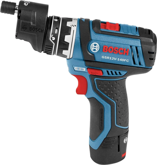 Alt view image 4 of 7 - Bosch GSR12V-140FCB22 Cordless Electric Screwdriver 12V Kit - 5-In-1 Multi-Head Power Drill Set