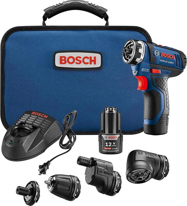 Bosch GSR12V 140FCB22 Cordless Electric Screwdriver 12V Kit 5 In