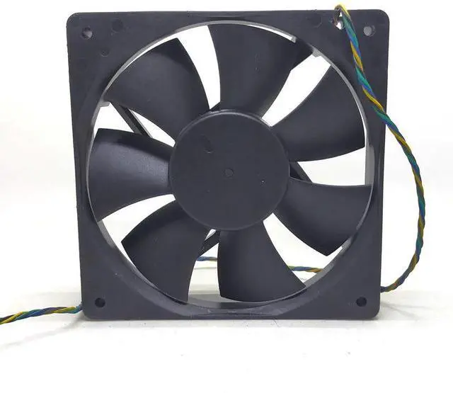 Alt view image 2 of 2 - 12025 12V 4-Wire PWM Temperature Control CPU Chassis Cooling Fan DA12025B12H 12CM Large Air Volume