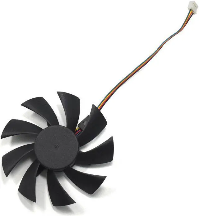 Alt view image 2 of 6 - 85MM FD9015U12S FY09015H12LPA 4Pin Two Ball Bearing Cooling Fan For Sapphire HD 7770 7750 HD7970 Graphics Card Cooler Fan eokCXOY