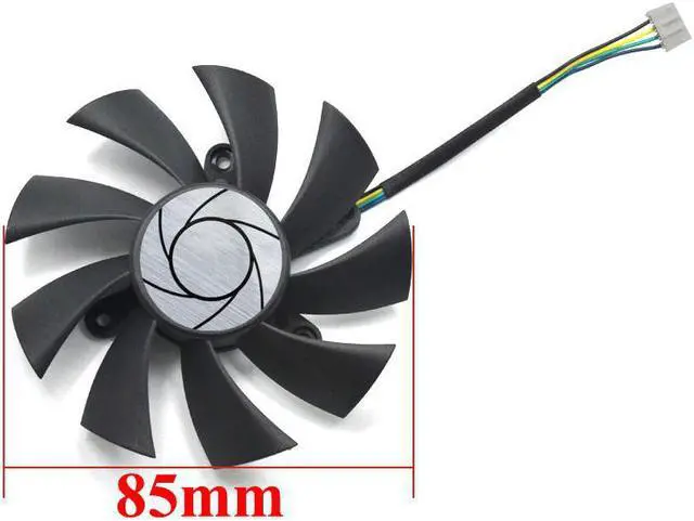 Alt view image 2 of 5 - HA9015H12F-Z Cooler fan hole distance Replace for MSI GeForce GTX 950 2GD5 OC GeForce GTX 1060 6G OC R7 360 2GD5 OC Video card