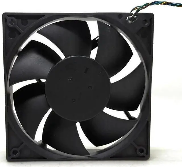 Alt view image 2 of 2 - DS12025B12EP004 12025 12V 4-Pin PWM Temperature Control Cooling Fan 12CM CPU Max Airflow Rate Server Silent Fan