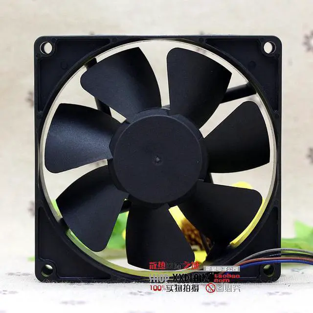 Alt view image 3 of 5 - For Sunon 9225 12V MF92251V3-Q010-Q99 92*92*25MM 12V 1.74W 4 line heat sink fan