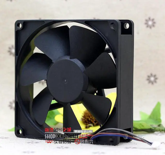 Alt view image 4 of 5 - For Sunon 9225 12V MF92251V3-Q010-Q99 92*92*25MM 12V 1.74W 4 line heat sink fan