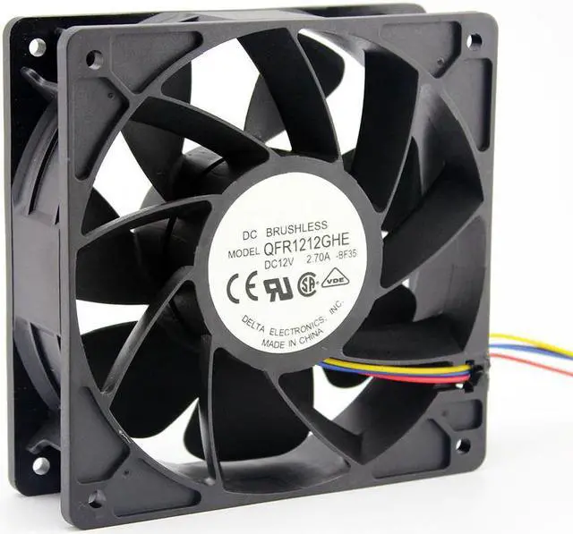 Main image of -PWM 4P 12V 2.7A 12038 Server cooling fan 74Y5220 120*120*38mm for Bitcoin Miner