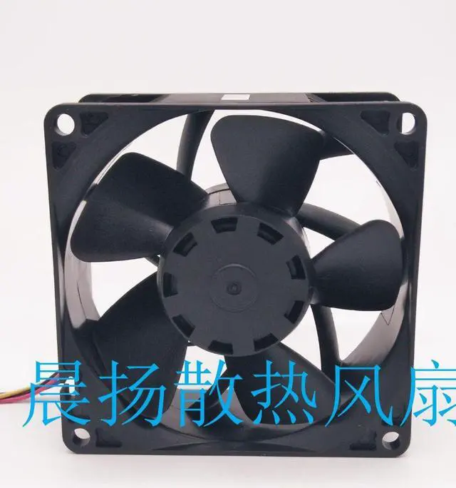 Alt view image 2 of 3 - NANILUO QFR0812UHE   for  DC12V 2.50A 8CM 8038 4-wire DC cooling fan