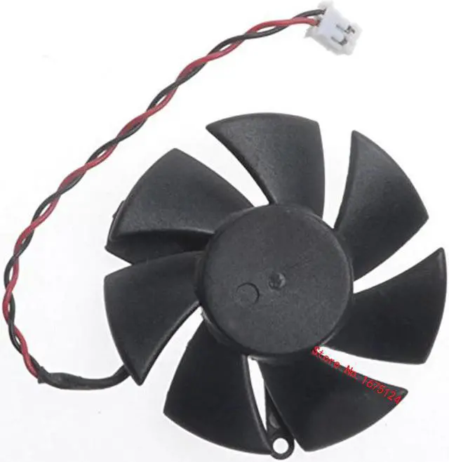 Alt view image 5 of 5 - 10pcs DF0501012SEE2C 47mm DC 12v Computer radiator VGA Cooler Fan For Sapphire X1300 HD4650 HD3650 Graphics Video Card cooling