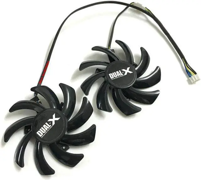 Main image of 2pcs/lot FDC10H12S9-C 85mm Sapphire HD6850 HD6970 HD7870 2G HD7950 HD7970 Graphics Cooler VGA Card cooling fan