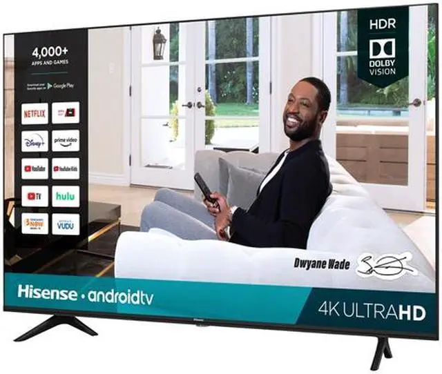 Alt view image 4 of 11 - Hisense 43H6570G 43 inch H65-Series 4K UHD Smart Android TV