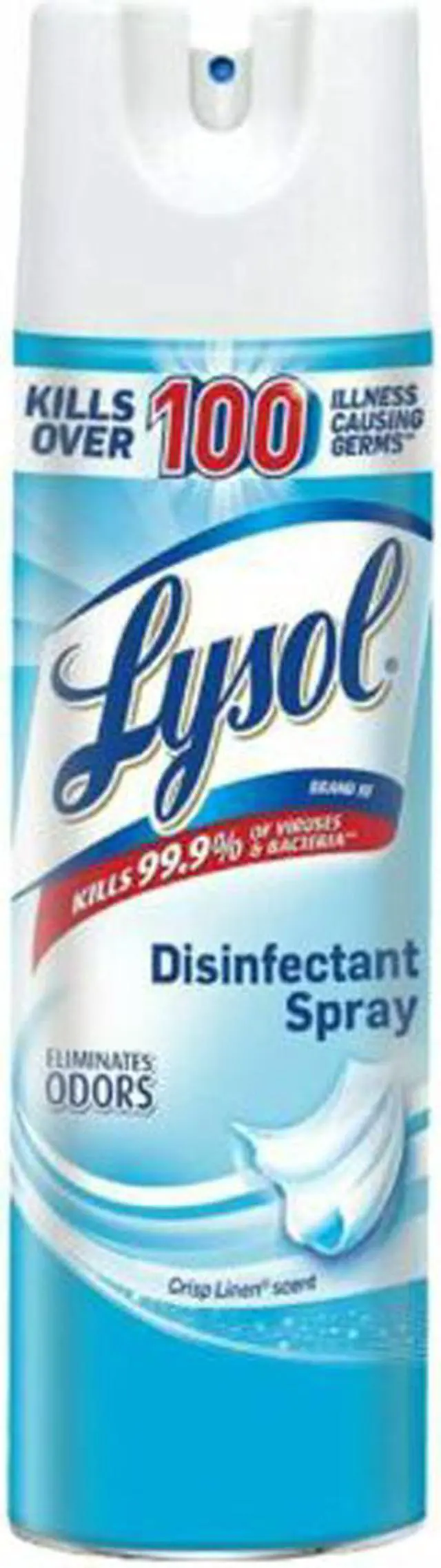 Alt view image 4 of 4 - Professional LYSOL Brand 74828EA, Disinfectant Spray, Crisp Linen, 19 oz Aerosol Can