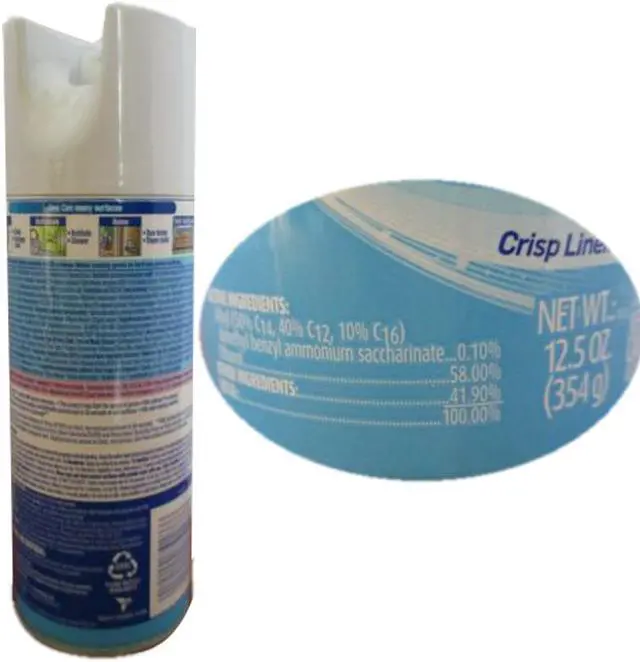 Alt view image 3 of 4 - Professional LYSOL Brand 74828EA, Disinfectant Spray, Crisp Linen, 19 oz Aerosol Can