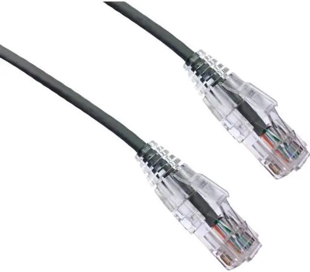 Alt view image 3 of 4 - Axiom C6ABFSB-G100-AX Bendnflex - Patch Cable - Rj-45 (M) To Rj-45 (M) - 100 Ft - Foiled Unshielded Twisted Pair (F/Utp) - Cat 6A - Snagless, Stranded - Gray