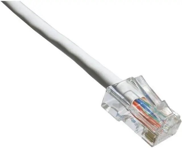 Alt view image 3 of 8 - Axiom C6NB-W1-AX Patch Cable - Rj-45 (M) To Rj-45 (M) - 1 Ft - Utp - Cat 6 - Stranded - White