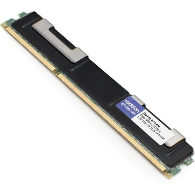 Alt view image 6 of 7 - AddOn HP 726722-B21 Compatible Factory Original 32GB DDR4-2133MHz Load-Reduced ECC Quad Rank x4 1.2V 288-pin CL15 LRDIMM