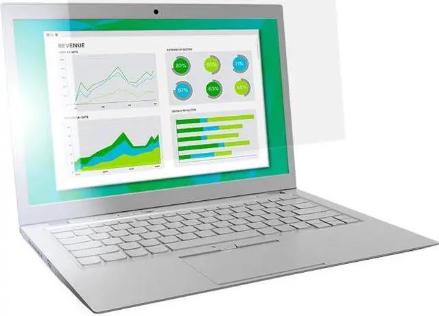 Alt view image 3 of 10 - 3M AG12.5W9 3M Standard Screen Filter - Notebook