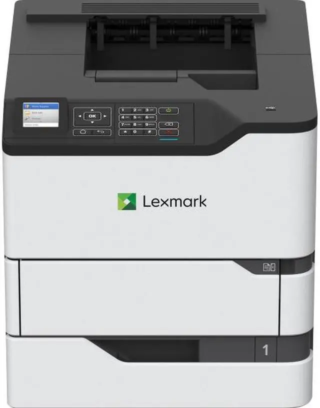Alt view image 4 of 20 - Lexmark MS821n Single Function Monochrome Duplex Laser Printer