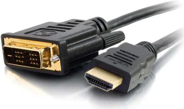 Alt view image 6 of 20 - Cables To Go C2G 42516 2 Meter HDMI to DVI Adapter Cable Cord