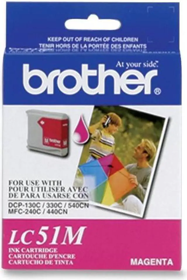 Alt view image 5 of 7 - Brother LC51MS Magenta Ink Cartridge