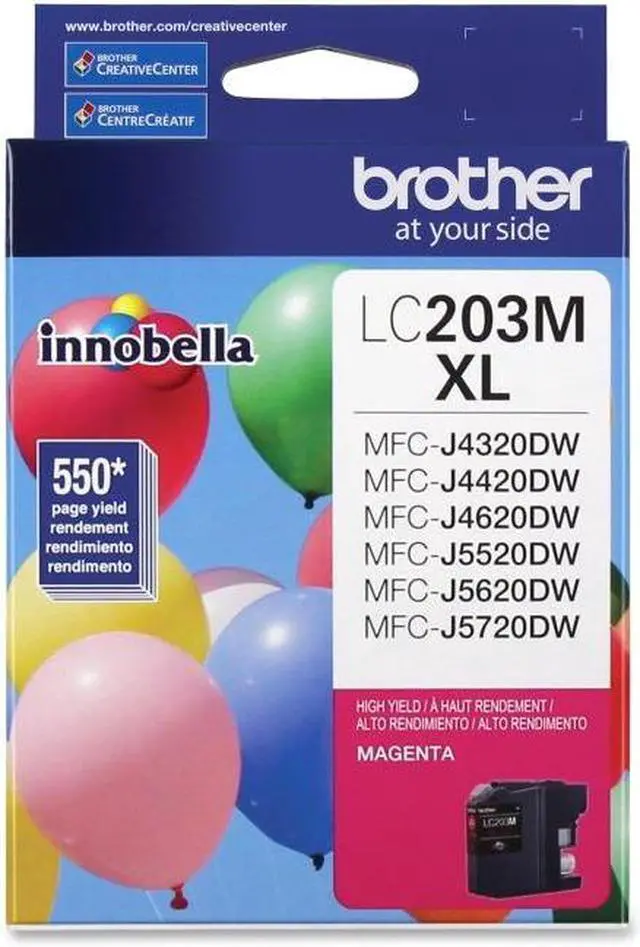 Alt view image 5 of 6 - Brother Innobella LC203MS Ink Cartridge - Magenta