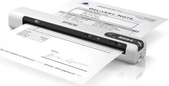 Alt view image 3 of 12 - Epson DS-80W Sheetfed Scanner - 600 dpi Optical