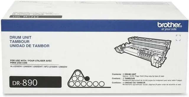 Alt view image 9 of 13 - Brother DR890 Drum Unit - Drum Unit