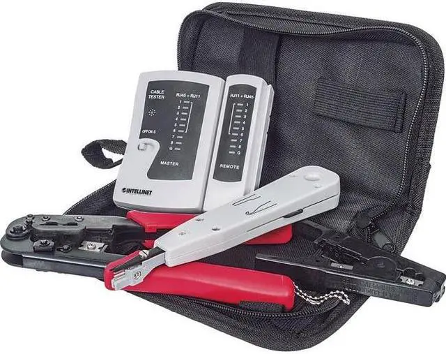Alt view image 13 of 20 - Intellinet 780070 4-Piece Network Tool Kit