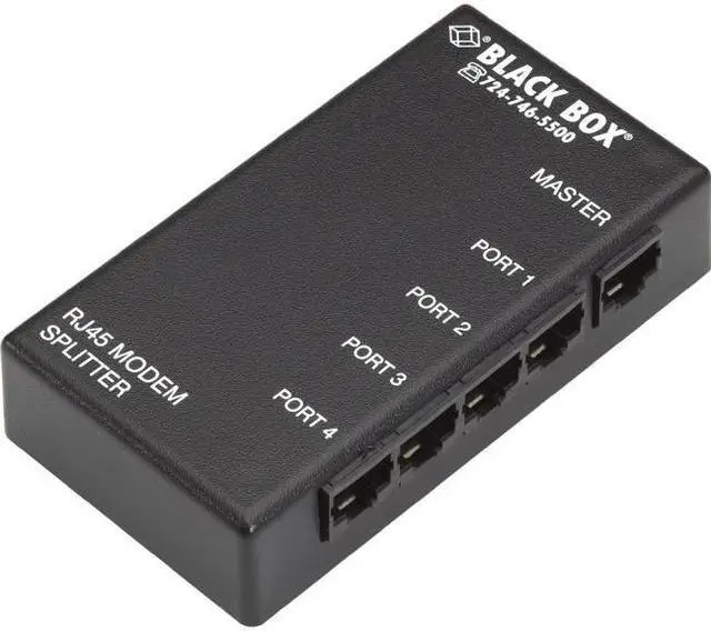 Main image of Black Box 4-Port Modem Splitter
