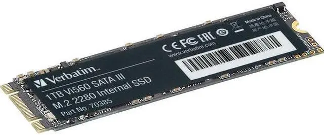 Alt view image 3 of 16 - Verbatim Vi560 1 Tb Solid State Drive - M.2 2280 Internal - Sata (Sata/600)