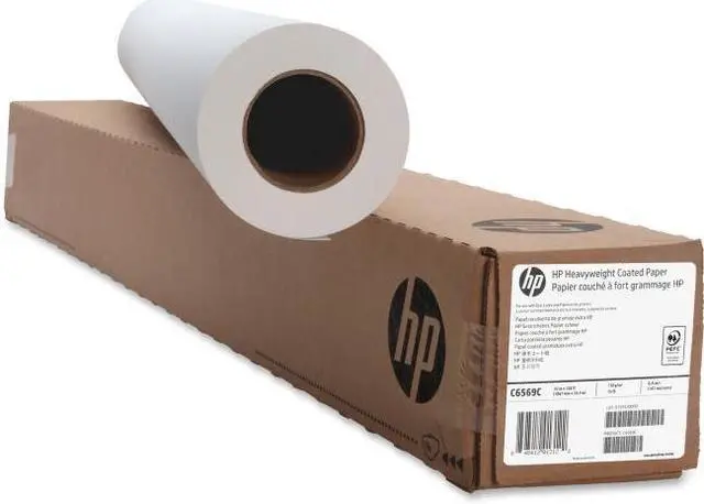 Alt view image 6 of 10 - HP Designjet Inkjet Large Format Paper 6.6 mil 42" x 100 ft White C6569C