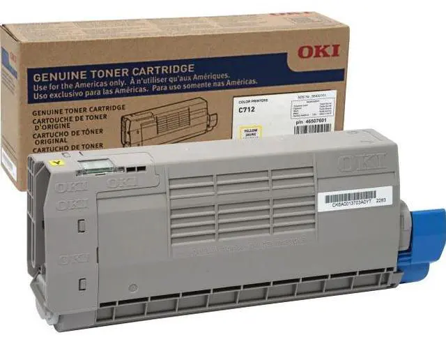 Alt view image 6 of 7 - Oki Original Toner Cartridge - Yellow - LED - 11500 Pages - 1 / Each